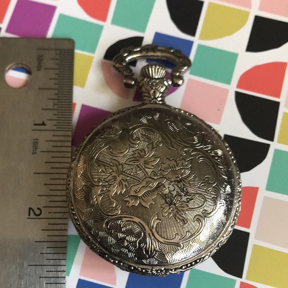 Milan Accessories Vintage Decorative Milan Quartz Pocket Watch Japan Movement Battery